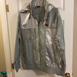 Silver Nike jacket